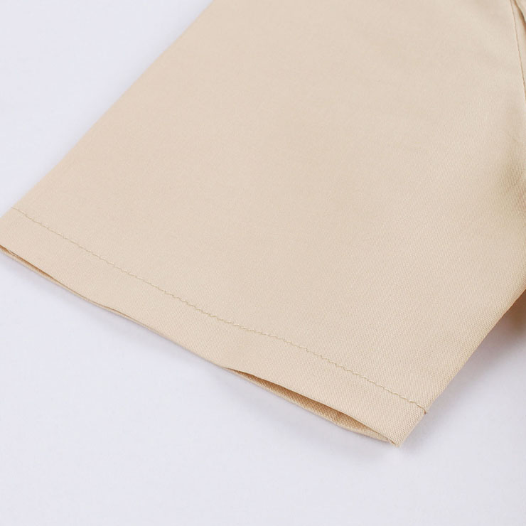 Retro Dresses for Women, Fashion Vintage Short Sleeve Dresses, Vintage Dress for Women Beige, Square Neck Pinup Vintage Dress, Cocktail Party Vintage Dress , #N17398