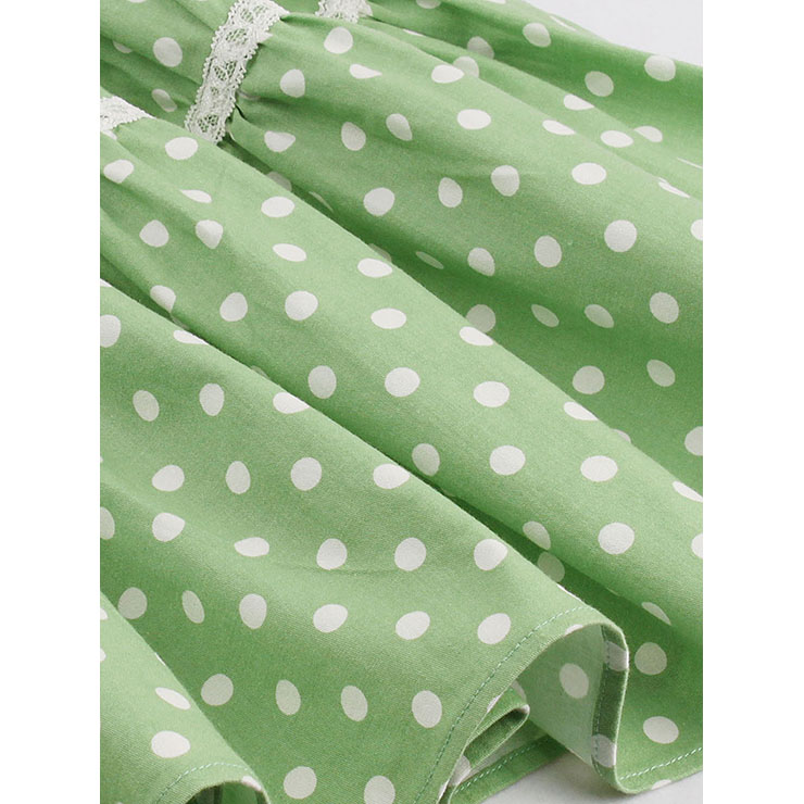 Summer Maxi Dresses for Women, Green Long Swing Dress, Casual Party Dress, Casual Dress for Women, Vintage Dress for Women, #N14228