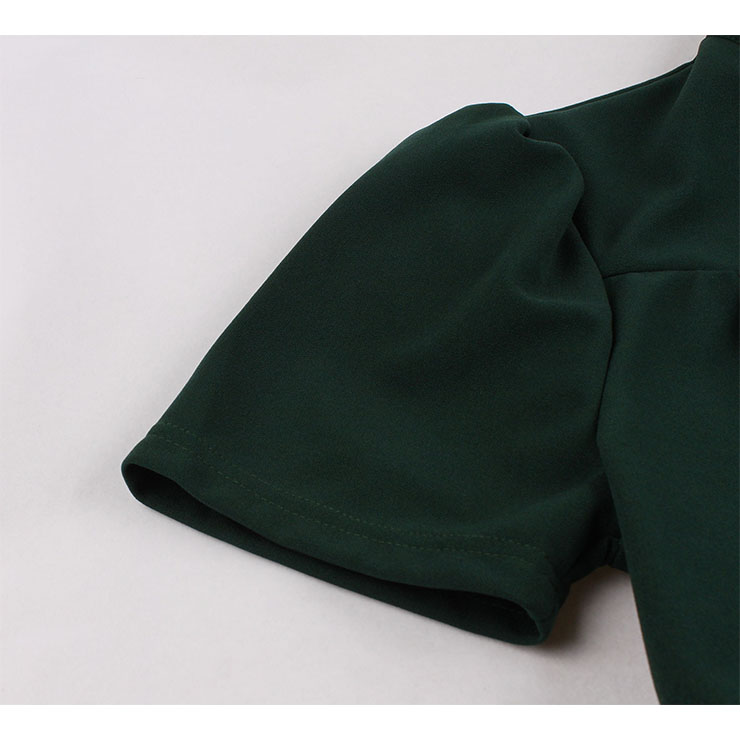Vintage Stand Collar Dress, Fashion Casual Office Lady Dress, Sexy Party Dress, Retro Party Dresses for Women 1960, Vintage Dresses 1950