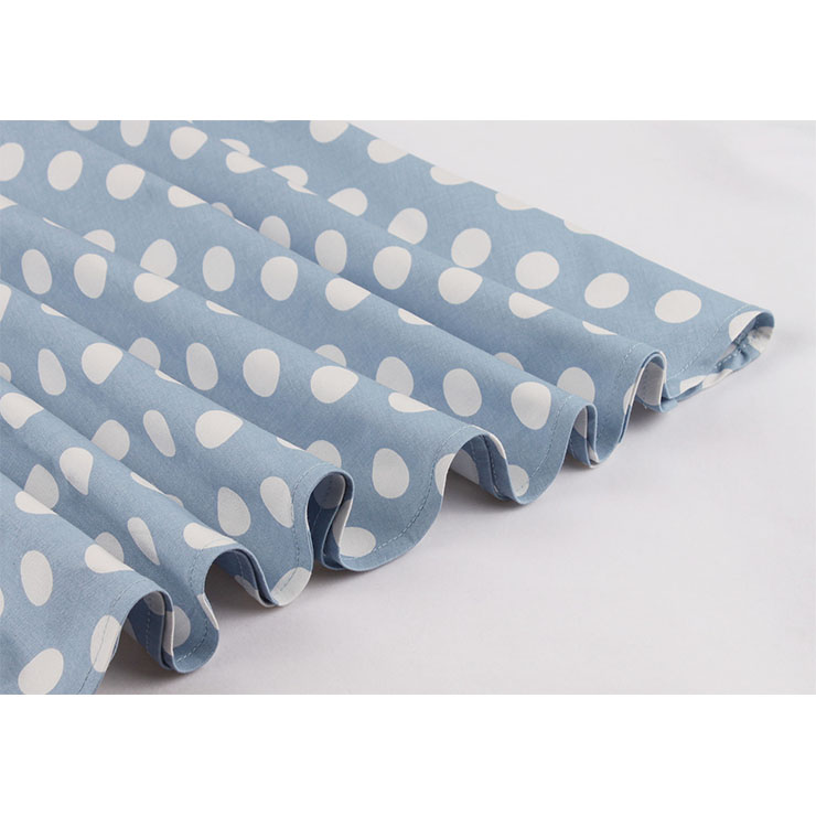 Vintage Dresses for Women, Sexy Dresses for Women Cocktail Party, Casual Vintage Polka Dot Printed Dress, Strappy Swing Daily Dress, Women