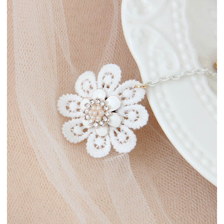Victorian Vintage Style Bracelet, Vintage Bracelet for Women, Vintage Style White Lace Bracelet, Cheap Wristband, Victorian Bride Bracelet, Fashion Bride Bracelet with Ring, #J17816
