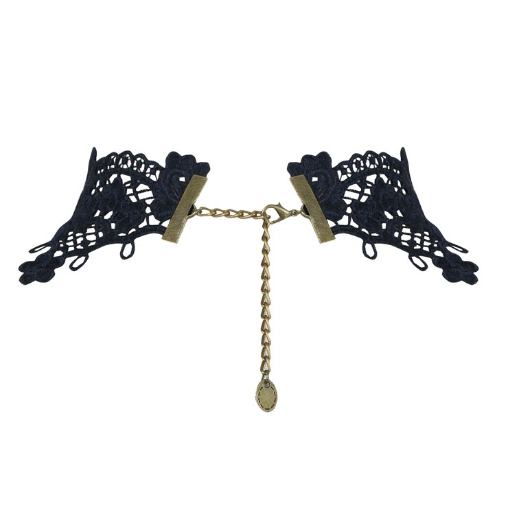 Vintage Style Necklace, New Gothic Necklace, Beaded Necklace, Lace Necklace, Cheap Punk Chocker, Victorian Necklace, #J12032