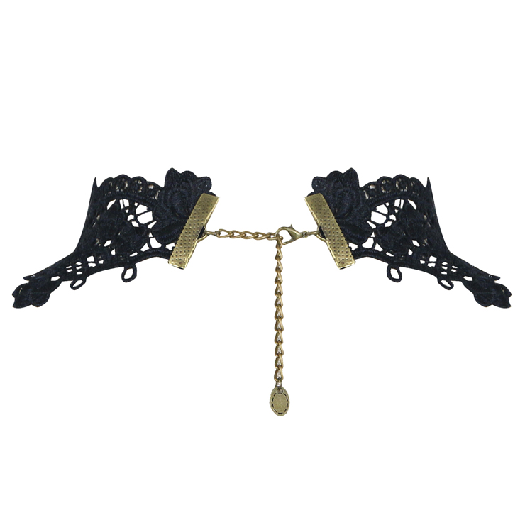 Vintage Style Necklace, New Gothic Necklace, Beaded Necklace, Lace Necklace, Cheap Punk Chocker, Victorian Necklace, #J12037