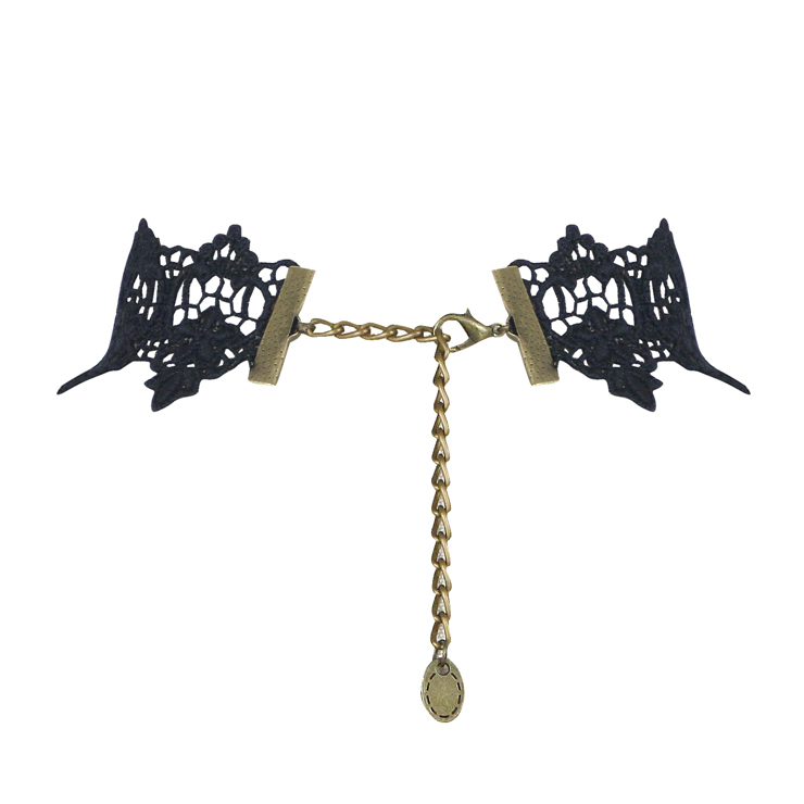 Vintage Style Necklace, New Gothic Necklace, Beaded Necklace, Lace Necklace, Cheap Punk Chocker, Victorian Necklace, #J12060