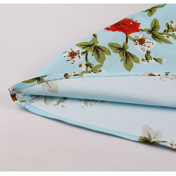 Retro Floral Print Dresses for Women 1960, Vintage Dresses 1950