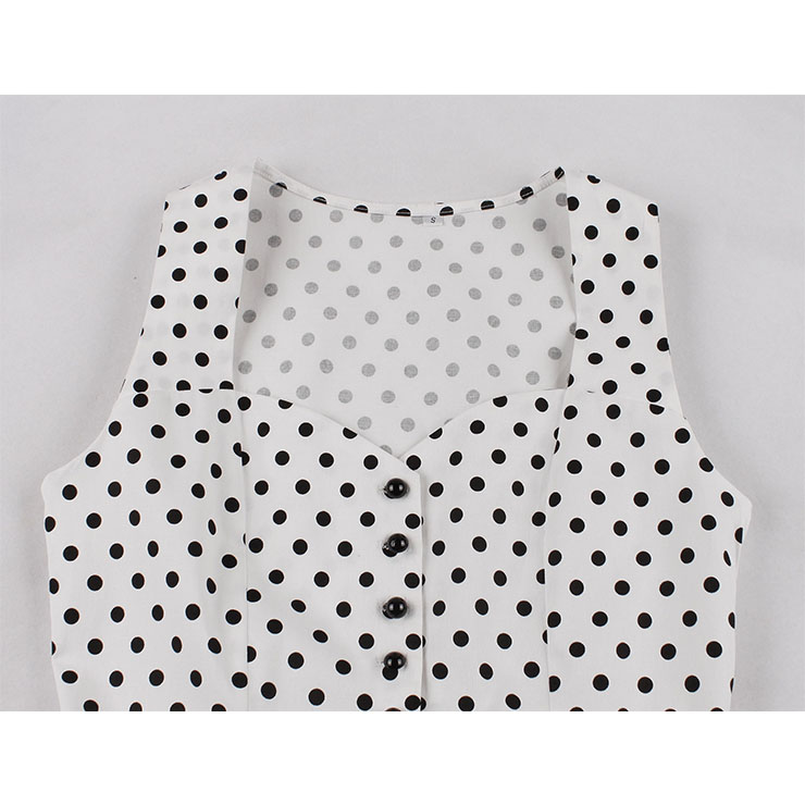 Retro Houndstooth Midi Dress, Fashion A-line Swing Dress, Retro Dresses for Women 1960, Vintage Dresses 1950