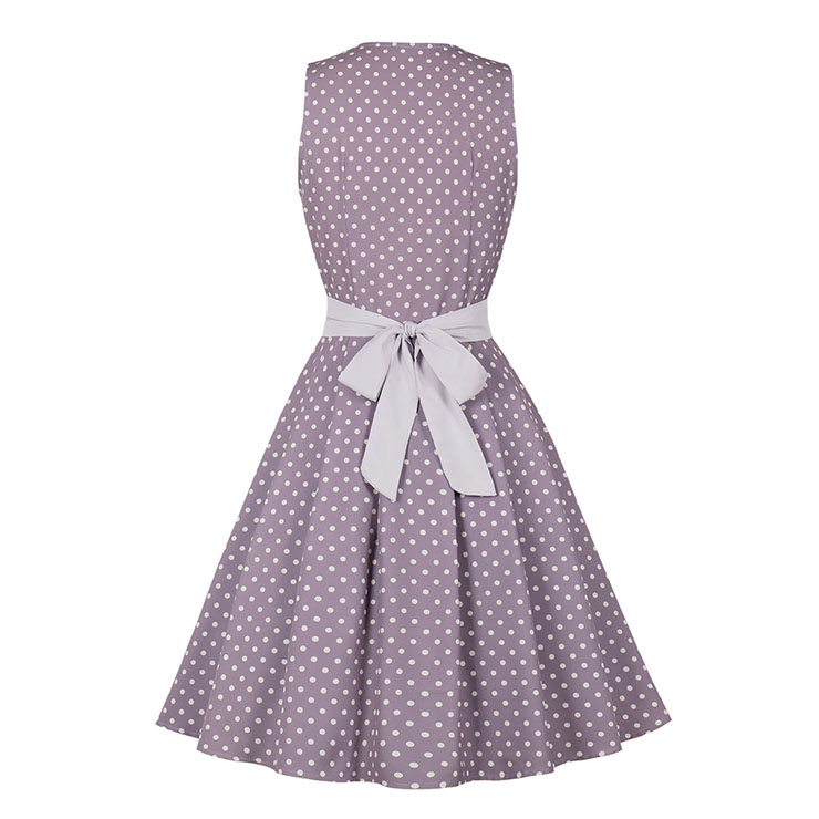 Retro Houndstooth Midi Dress, Fashion A-line Swing Dress, Retro Dresses for Women 1960, Vintage Dresses 1950