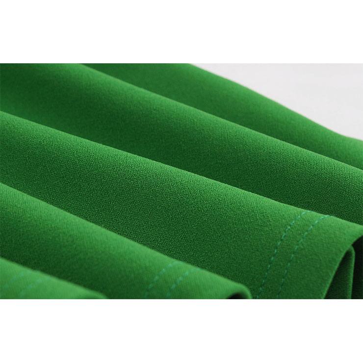 Vampire Green Dress, Gothic Dresses for Women, Cocktail Party Dress, Halloween Party Dress, Vintage Flare Sleeve Swing Dresses, A-line Cocktail Party Swing Dresses, Halloween Vampire Dress, V Neck Vintage Day Dress, Vintage Summer Dress, #N18812