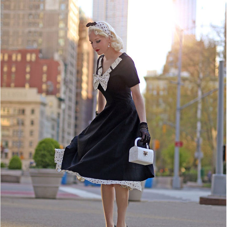 Retro Dresses for Women 1960, Vintage Dresses 1950