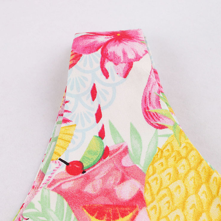 Vintage Dresses for Women, Cocktail Party Dress, Vintage Sleeveless Tank Dresses, A-line Cocktail Party Swing Dresses, Floral Print Vintage Dress, V Neck Vintage Dress, #N15421