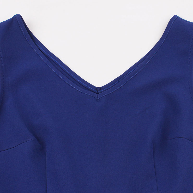 Vintage Dresses for Women, Cocktail Party Dress, Vintage Sleeveless Tank Dresses, A-line Cocktail Party Swing Dresses, 3D Music Instrument Print Vintage Dress, V Neck Vintage Dress, #N15912