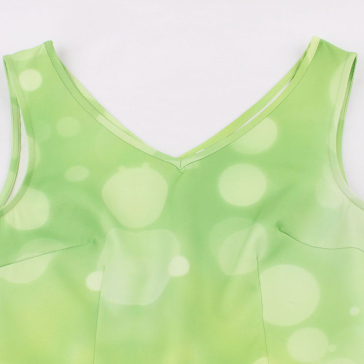 1950s Vintage Tank Dresses, Vintage Dresses for Women, Cocktail Party Dress, Vintage Sleeveless Tank Dresses, A-line Cocktail Party Swing Dresses, 3D Digital Cat Print Vintage Dress, V Neck Vintage Swing Dress, #N15988