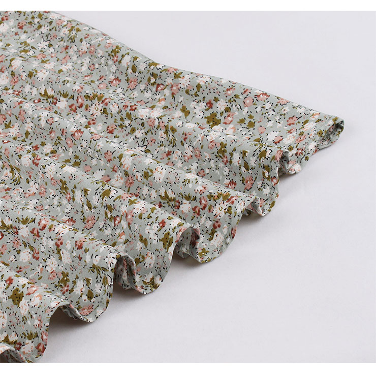 Retro Floral Print Dresses for Women 1960, Vintage 1950