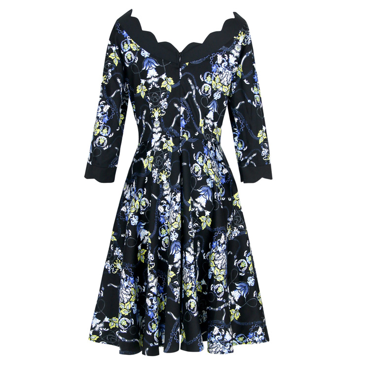 Retro Dresses for Women 1960, Vintage Dresses 1950