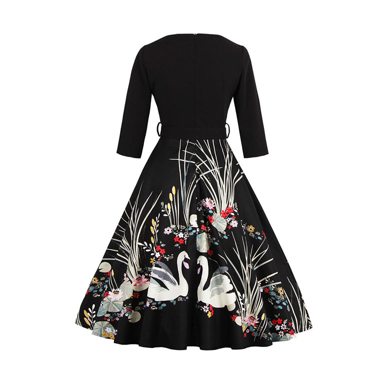 Retro Dresses for Women 1960, Vintage Dresses 1950