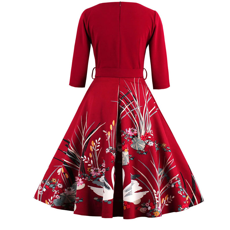 Retro Dresses for Women 1960, Valentine Dress, Vintage Dresses 1950