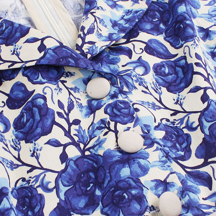 50s floral print